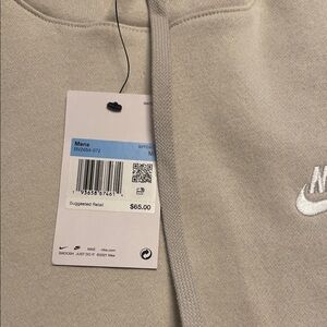 Nike Light Gray Pullover Hoodie
